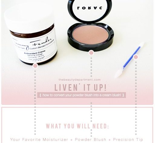 DIY CREAM BLUSH