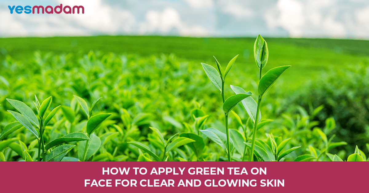 How to Apply Green Tea On Face for Clear and Glowing Skin