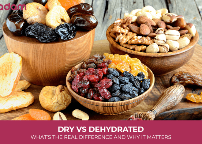 Dry vs Dehydrated: What’s the Real Difference and Why It Matters